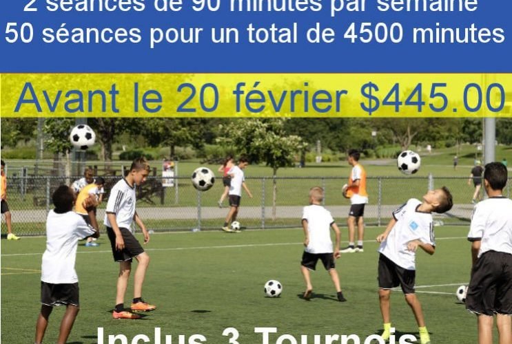iNSCRIPTION ACADEMIE DE SOCCER JMG 2020