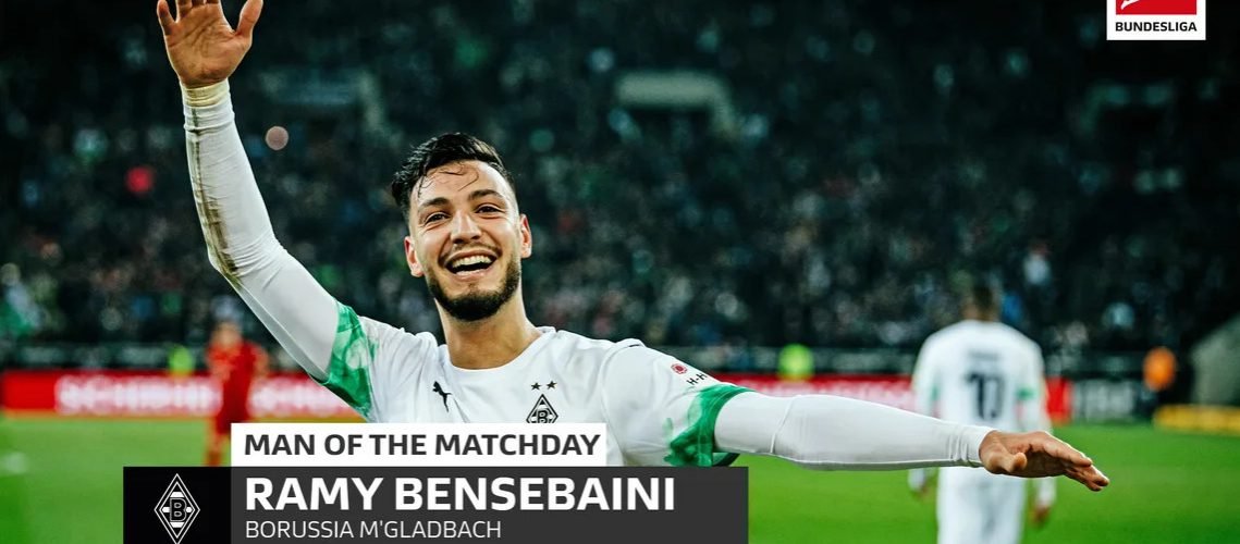 Ramy Bensebaini de jmg soccer homme du match historique de la Bundesliga - Soccer 11 Club Ramy Bensebaini de jmg soccer homme du match historique de la Bundesliga